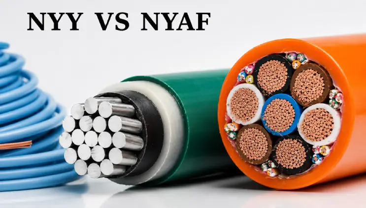 تفاوت کابل nyy و nyaf