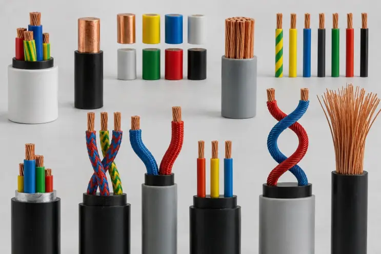 استاندارد رنگبندی کابل ها